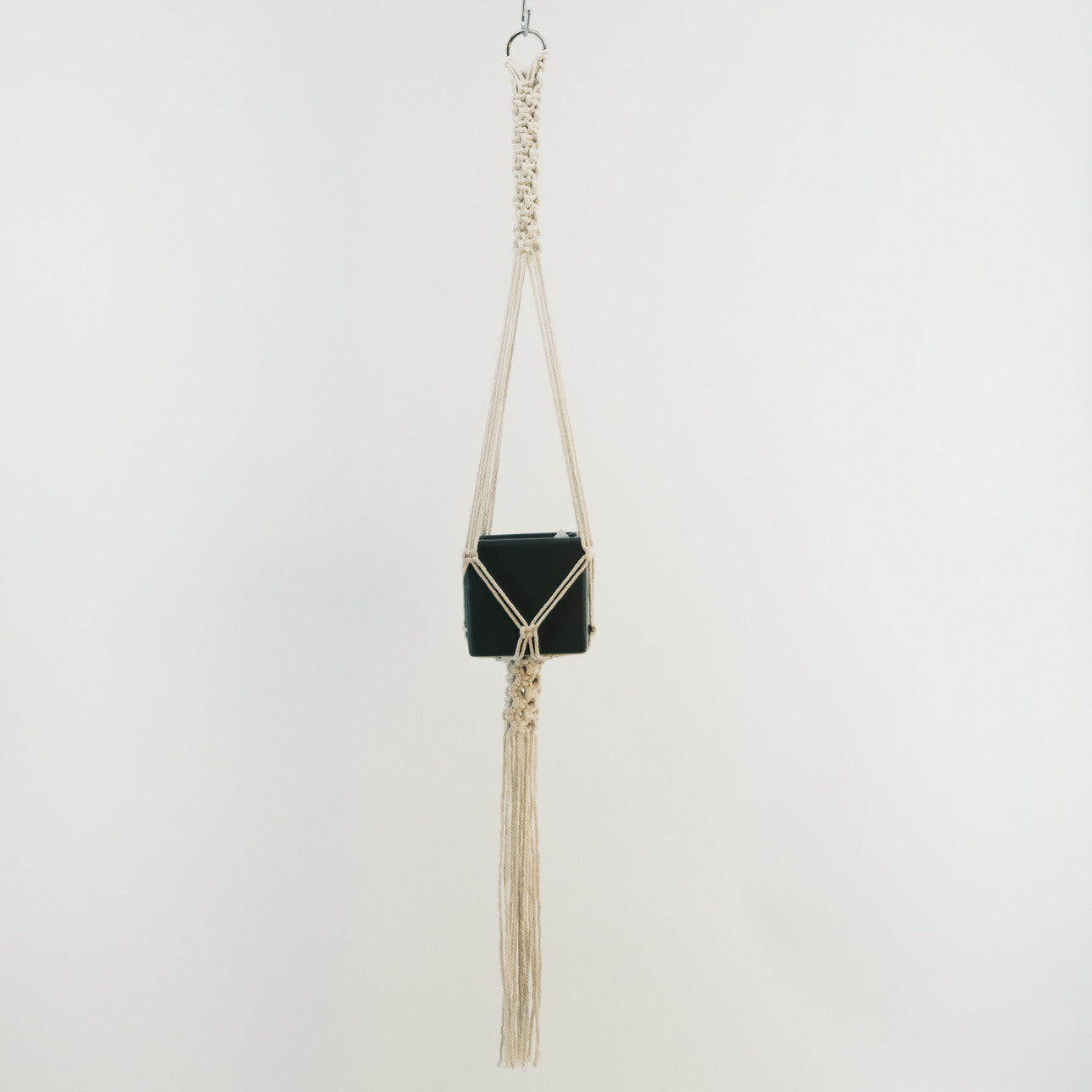 Custome Plant Hanger Macrame Mixed Colour Holder with Pot 2320042