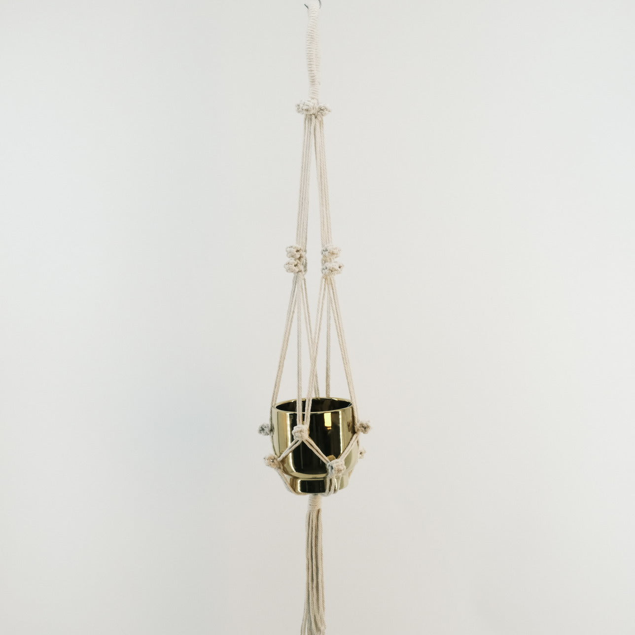 Macrame Large Plant Pot Holder Balcony Decoration 2320055