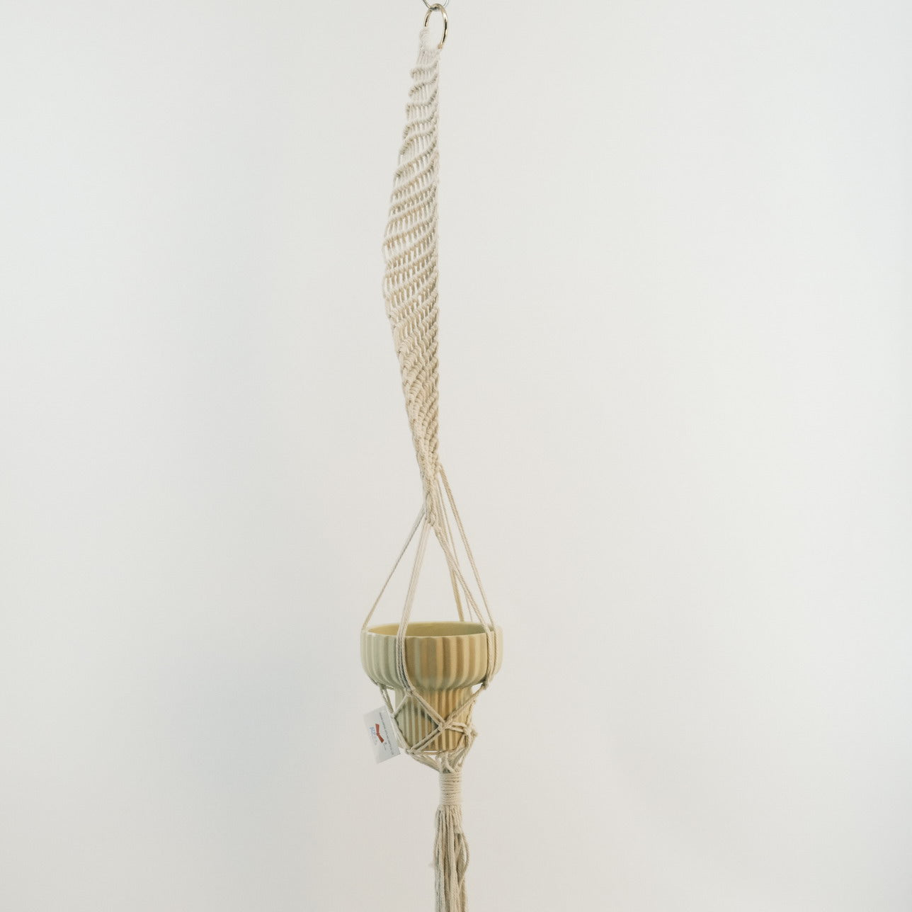 Macrame Hand Craft Vintage Pattern Plant Hanger 2320060