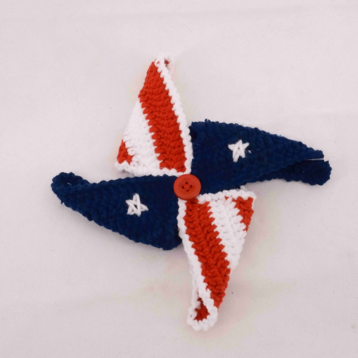 Crochet Windmill Patriotic Hanging Indoor Home Ornament CE20007