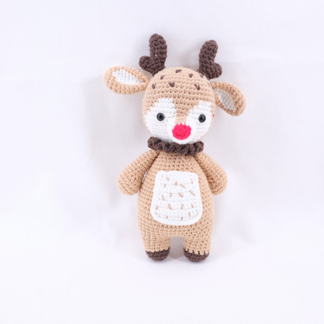 Crochet Reindeer Christmas Ornament CE20079