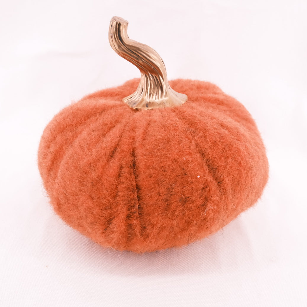 Fabric Pumpkin Series Ornament CE20149