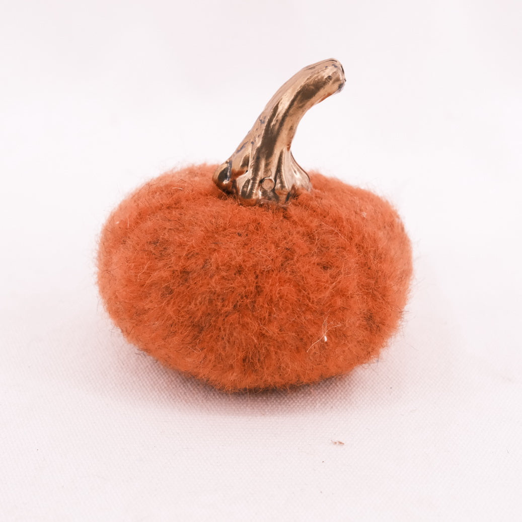 Fabric Pumpkin Series Ornament CE20149