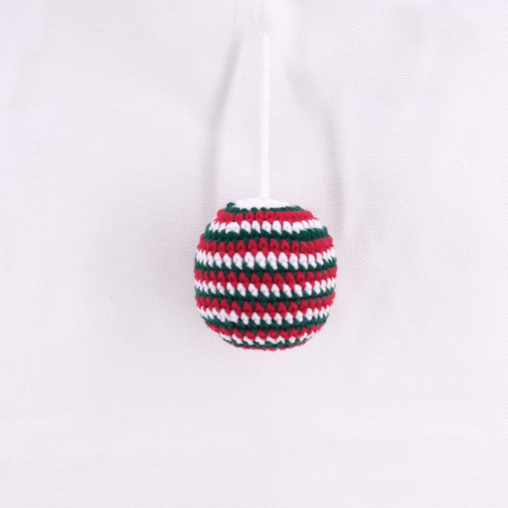 Crochet Bauble Christmas Decoration Supply CE20196