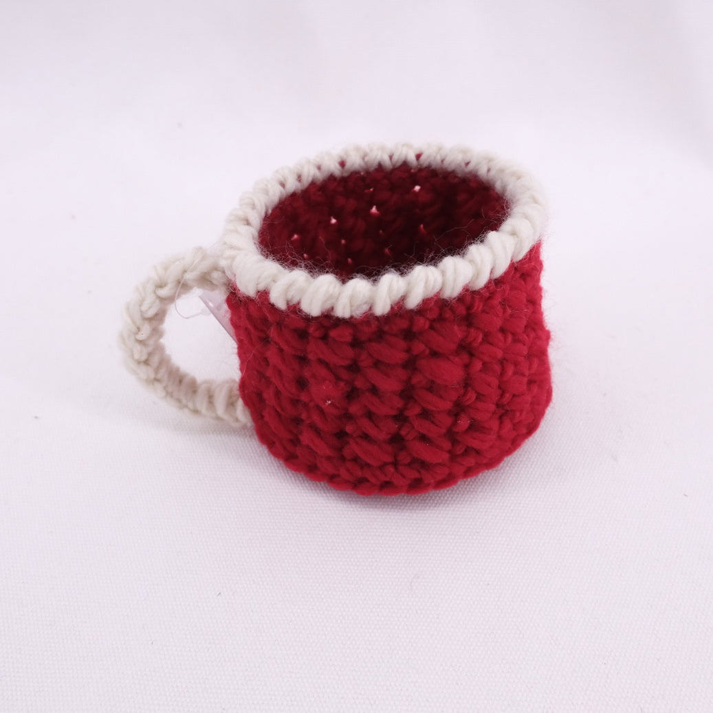 Crochet Artificial Coffee Cup CE20235