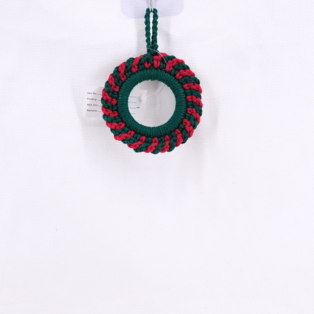 Crochet Christmas Donut Pendant CE20315