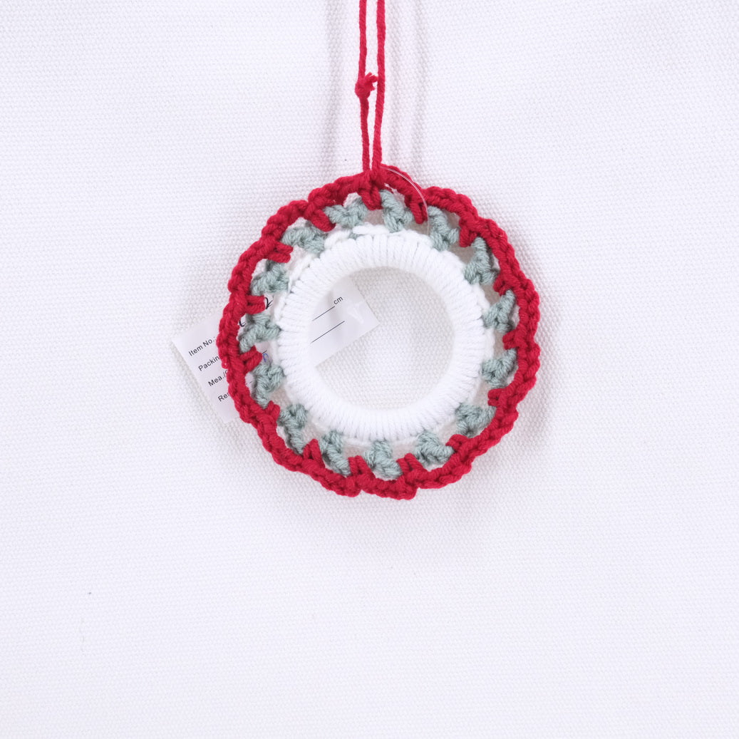 Crochet Christmas Donut Pendant CE20315