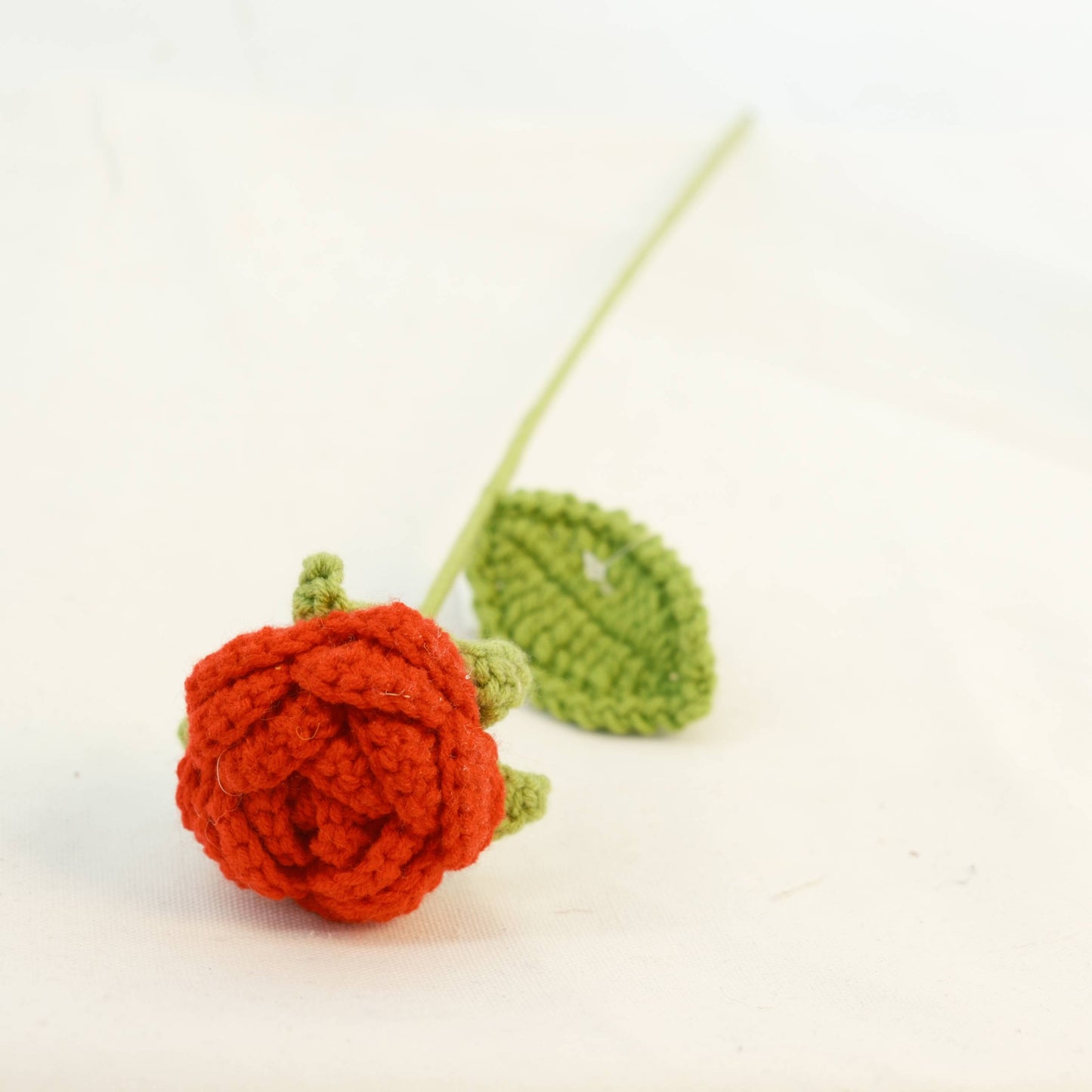 Crochet Needlecraft Rose Flower CE30001