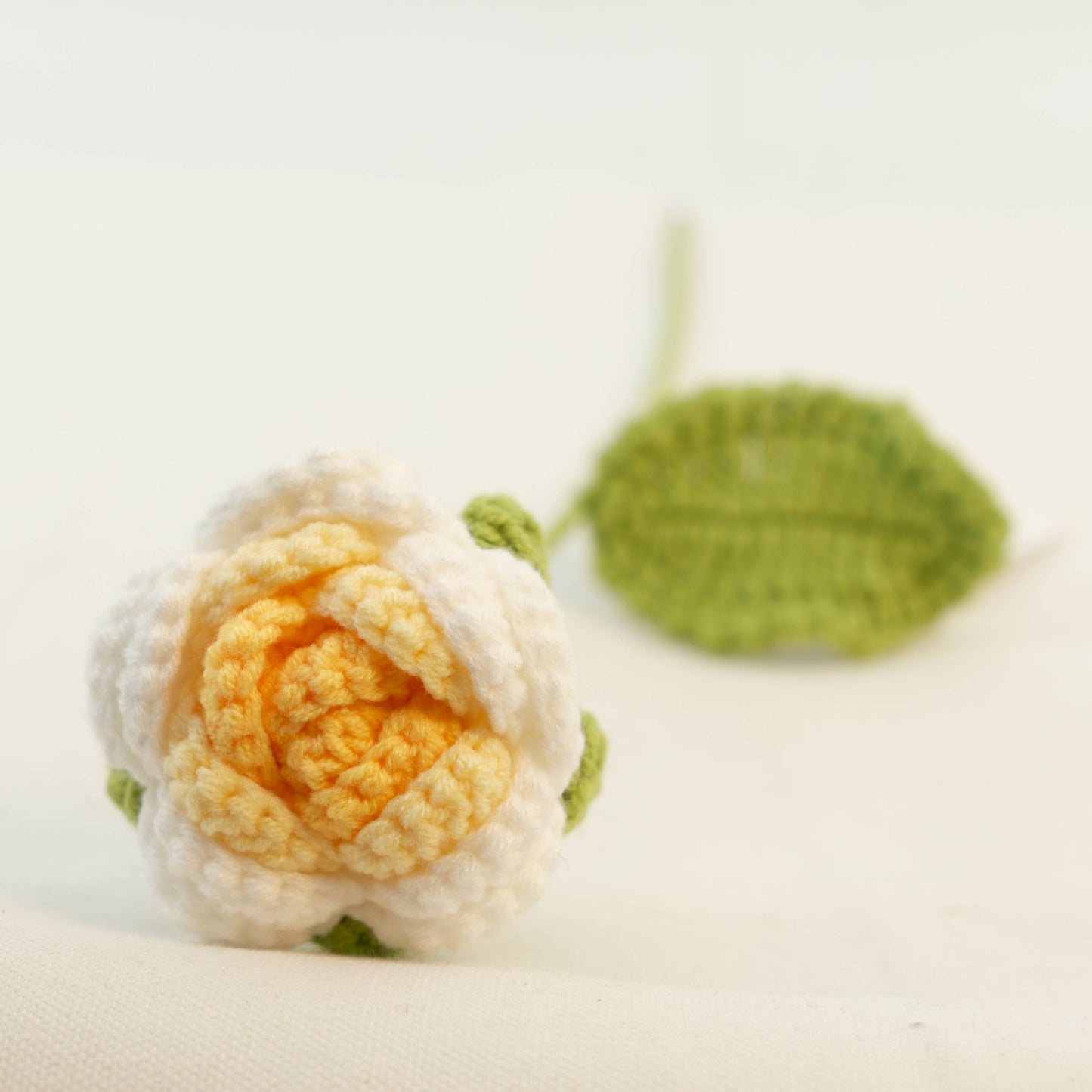 Crochet Needlecraft Rose Flower CE30001