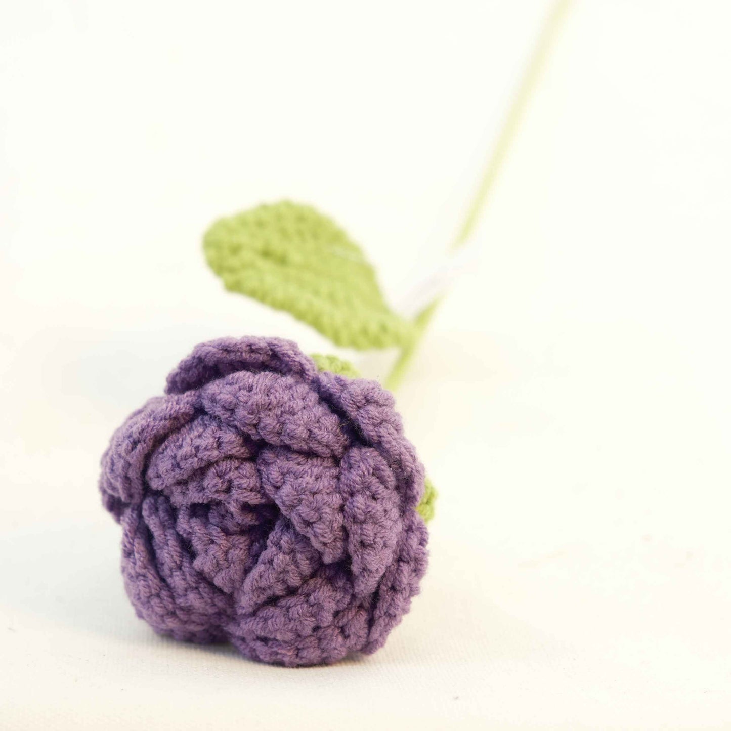 Crochet Needlecraft Rose Flower CE30001