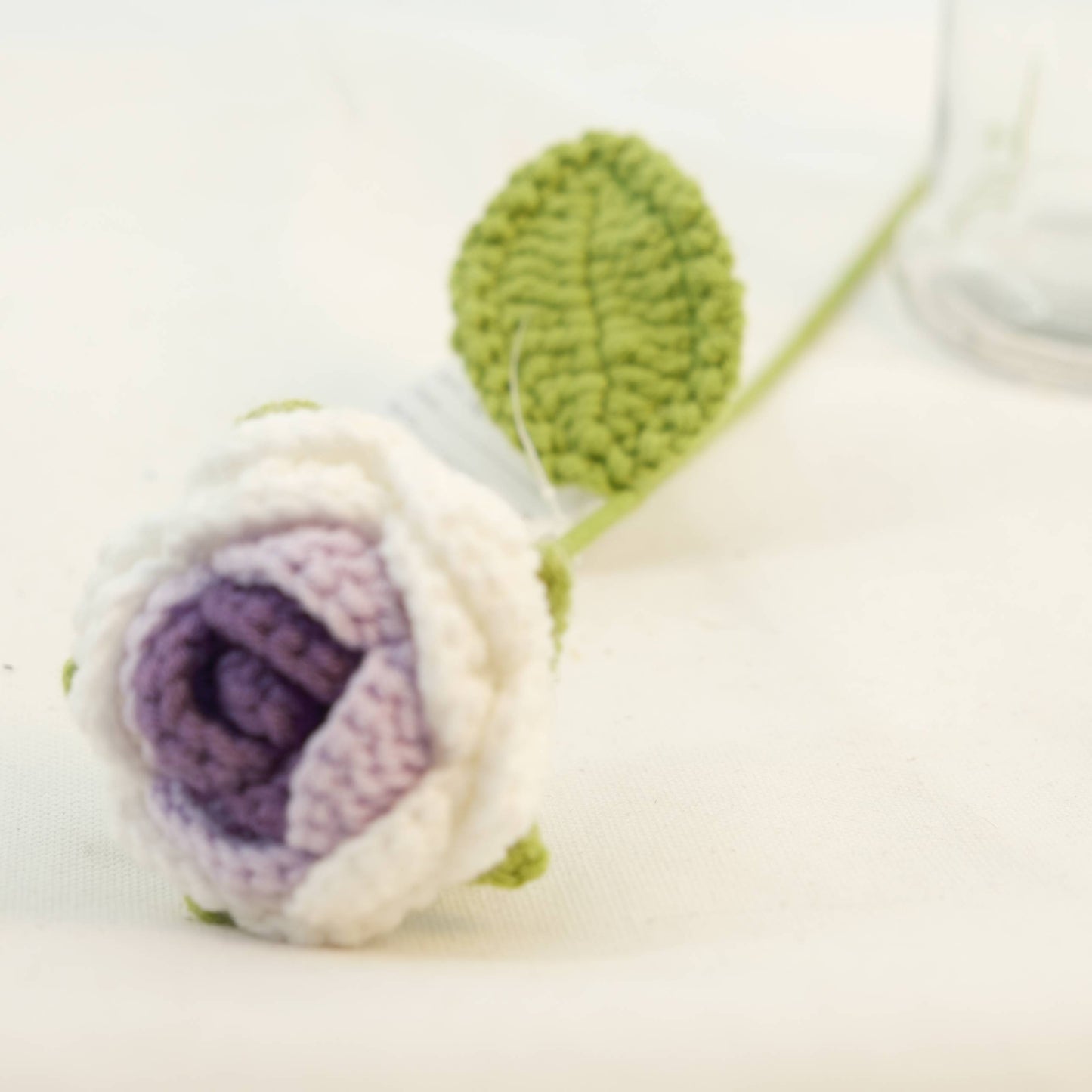 Crochet Needlecraft Rose Flower CE30001