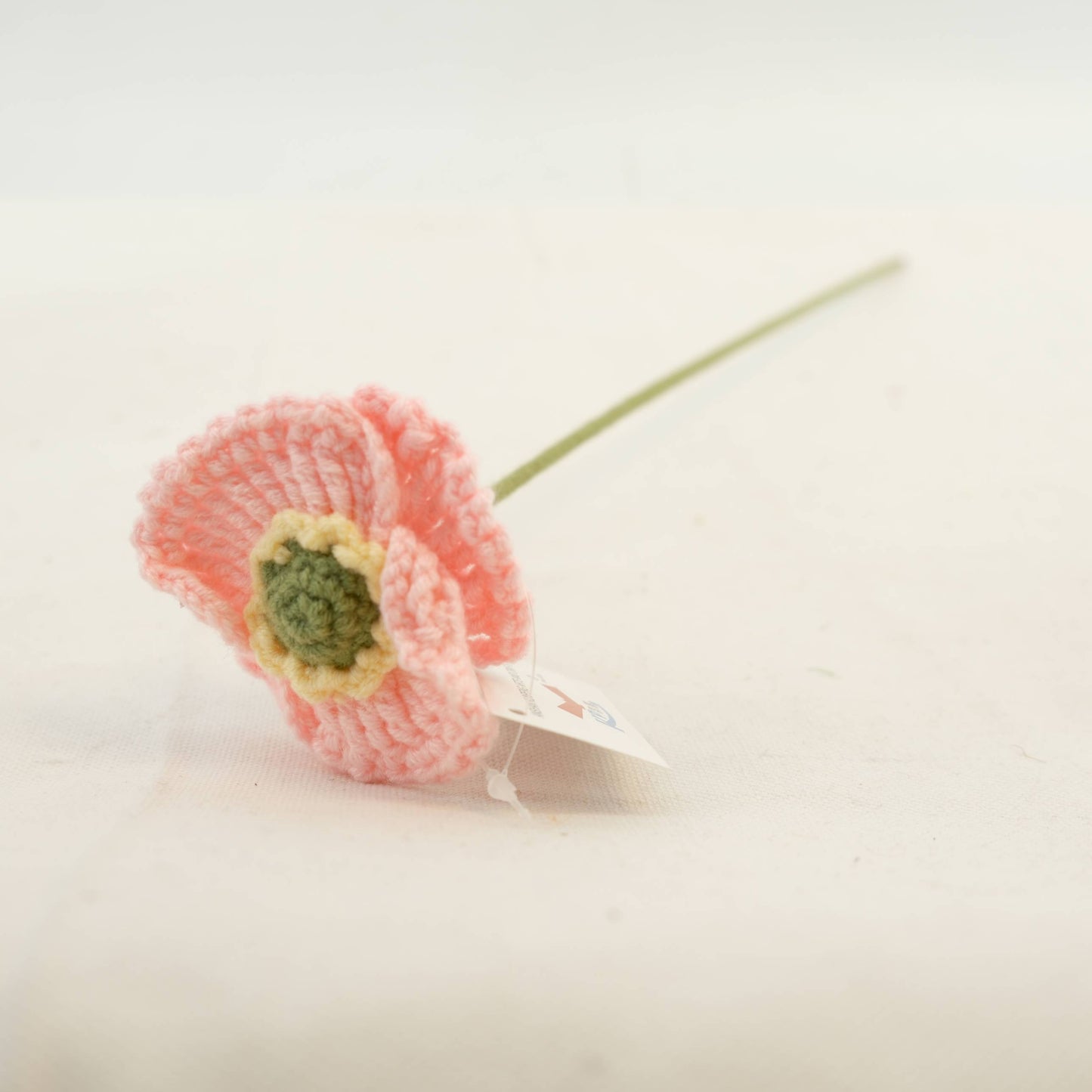 Crochet Flower Corn Poppy Indoor Vase Decoration CE30004