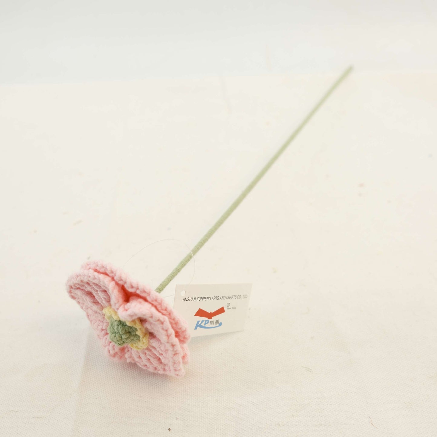 Crochet Flower Corn Poppy Indoor Vase Decoration CE30004