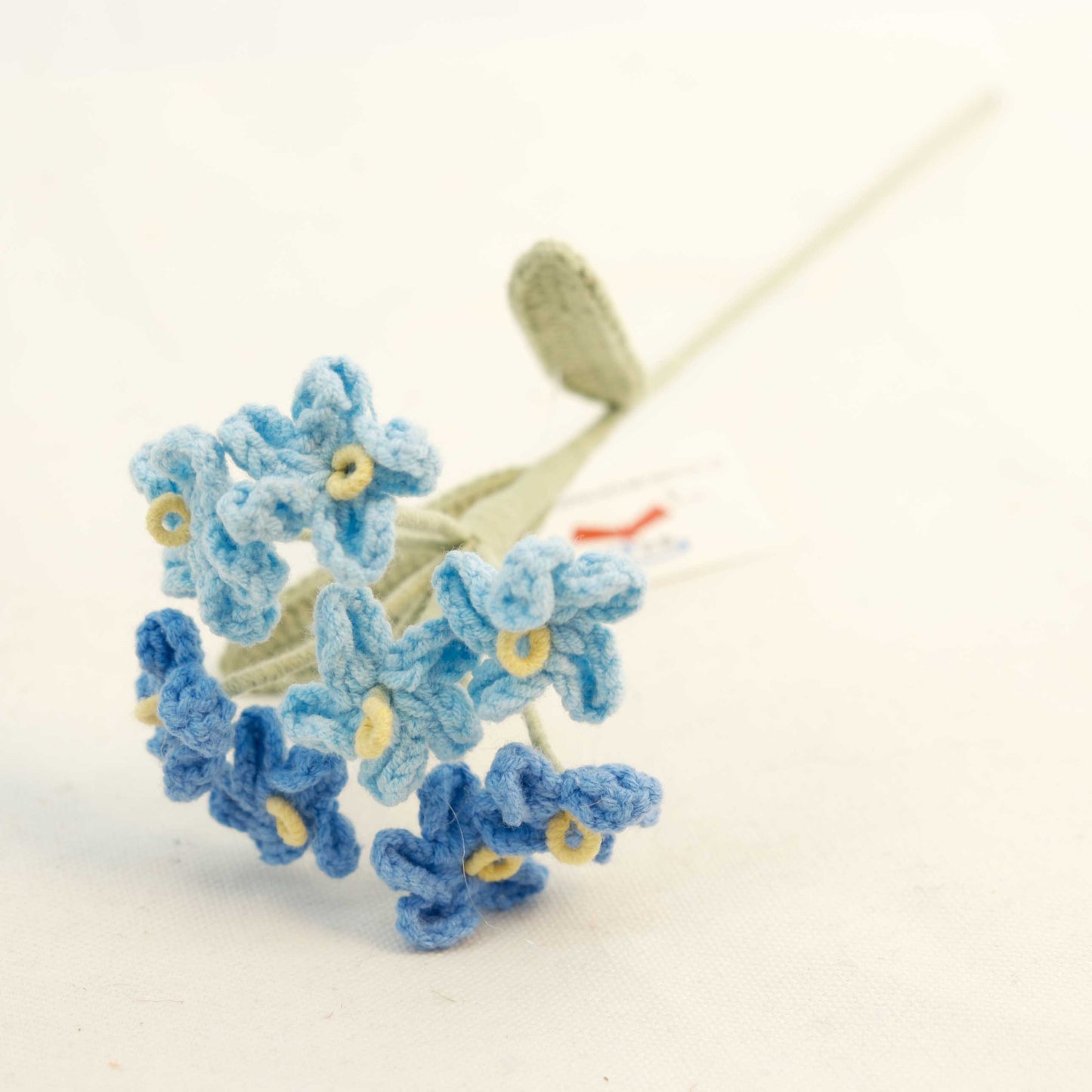 Crochet Forget-Me-Not Flower Handcraft Vase Decoration CE30008