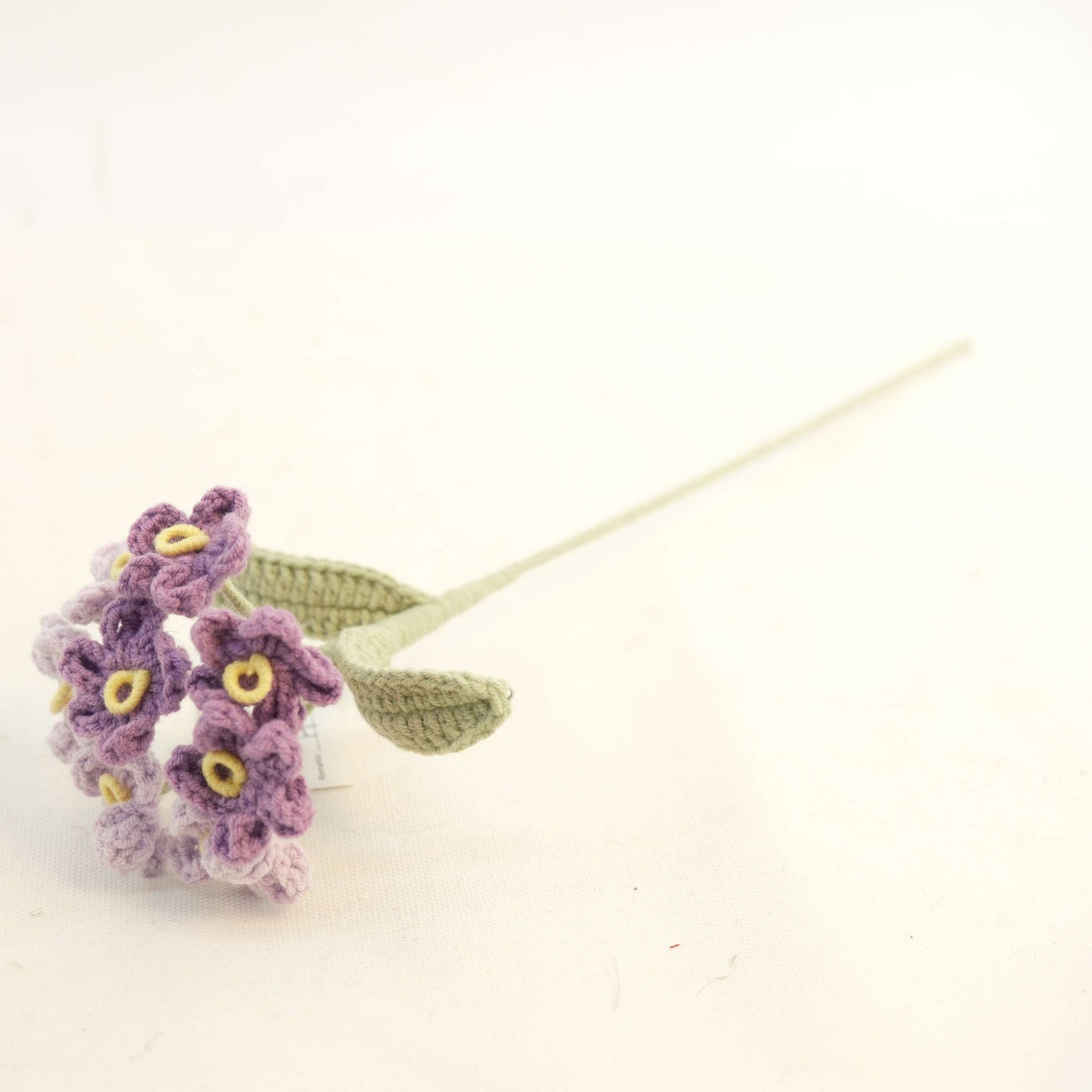Crochet Forget-Me-Not Flower Handcraft Vase Decoration CE30008