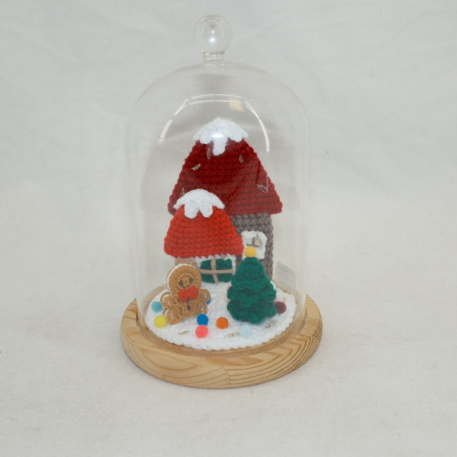 Glass House Bowl Decoration Ornament CF20205