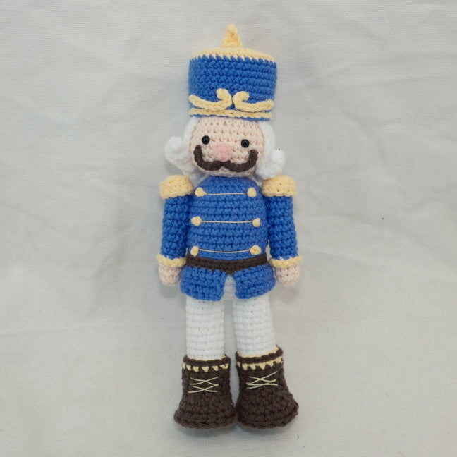 Christmas Crochet Nutcracker Decor Ornament CF20291