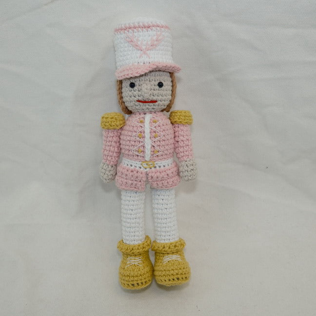Christmas Crochet Nutcracker Decor Ornament CF20295