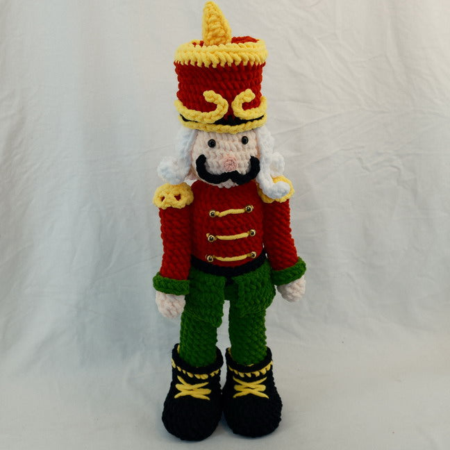 Christmas Crochet Nutcracker Decor Ornament CF20314
