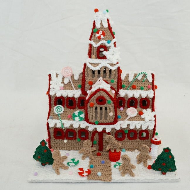 Crochet Gingerbread Handmade House CF20377