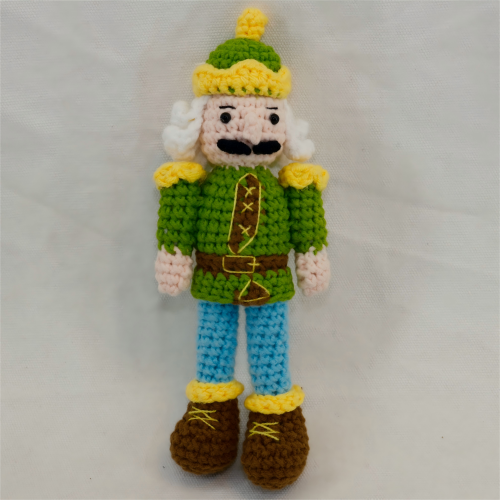 Crochet Nutcracker Keychain CF20610