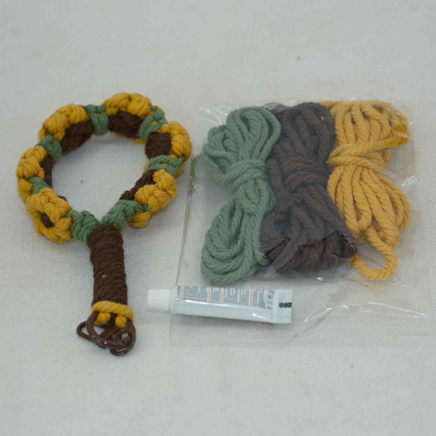 Macrame Kit DIY with Hook Yarn Stuffing Needle Accessories and Pattern CF30213