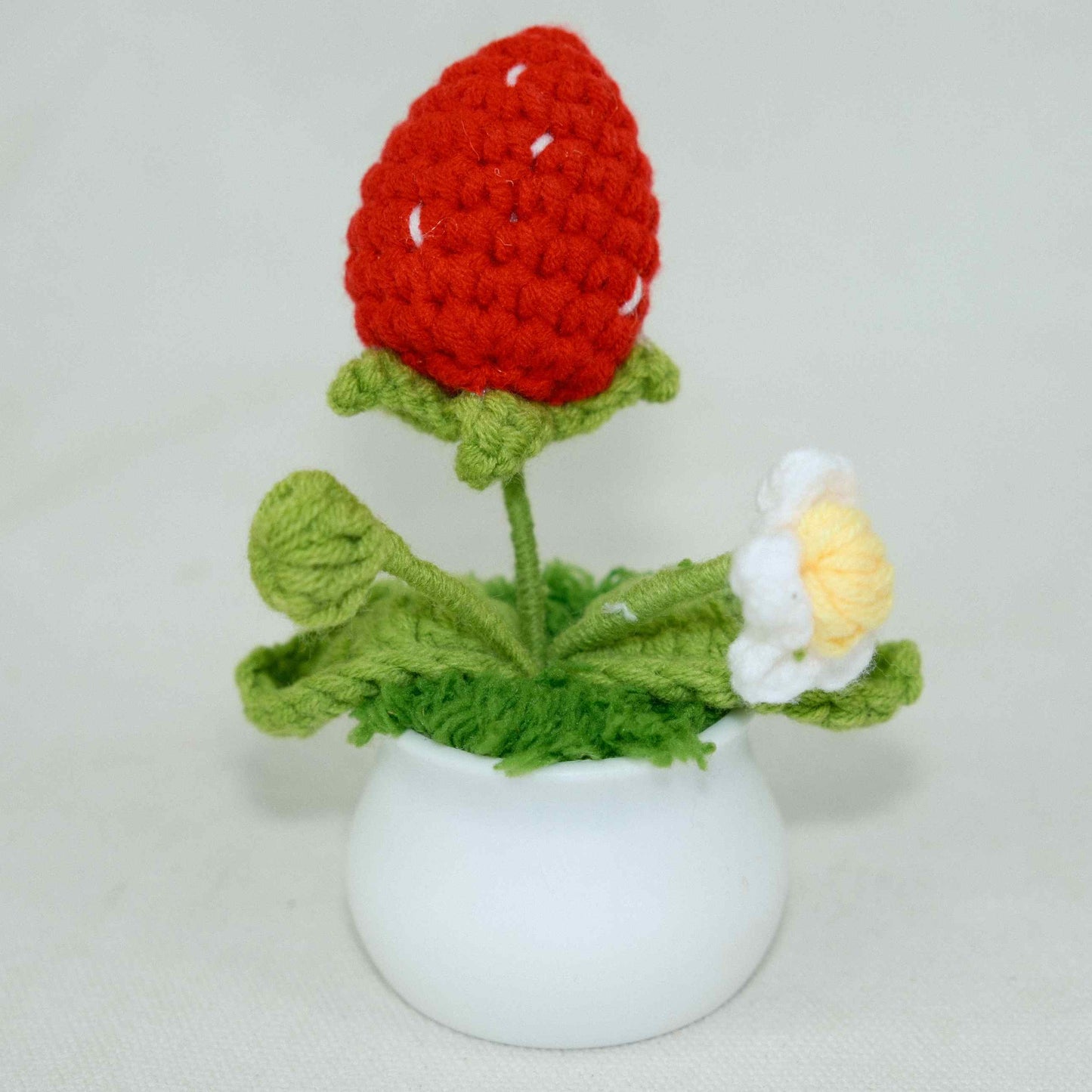 Crochet Strawberry Ornament CF30361