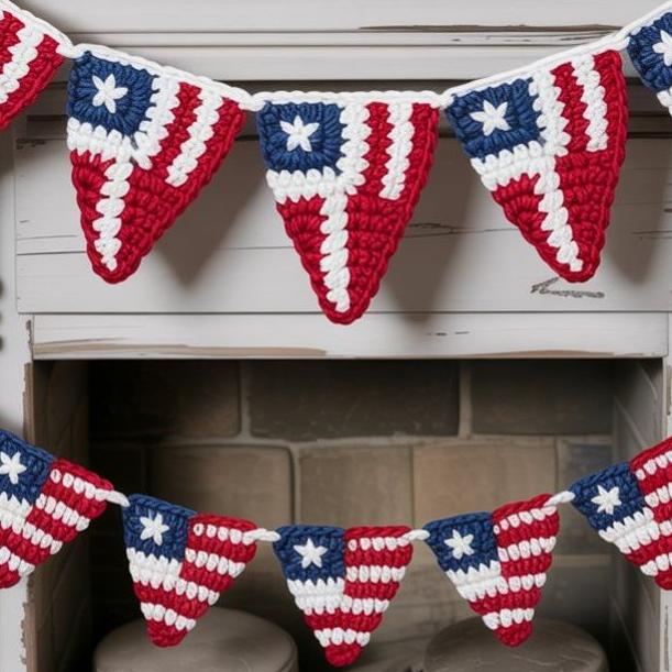 Crochet American Patriotic