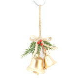Christmas bell: Unique design of exquisite Christmas Jingle metal bell decorations