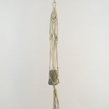 Plant hanger: Boho style macrame hand-woven flower hanging pot