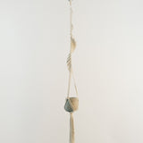 Plant hanger: Boho style macrame hand-woven flower hanging pot