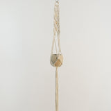 Plant hanger: Boho style macrame hand-woven flower hanging pot