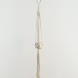 Plant hanger: Boho style macrame hand-woven flower hanging pot