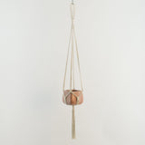 Plant hanger: Boho style macrame hand-woven flower hanging pot