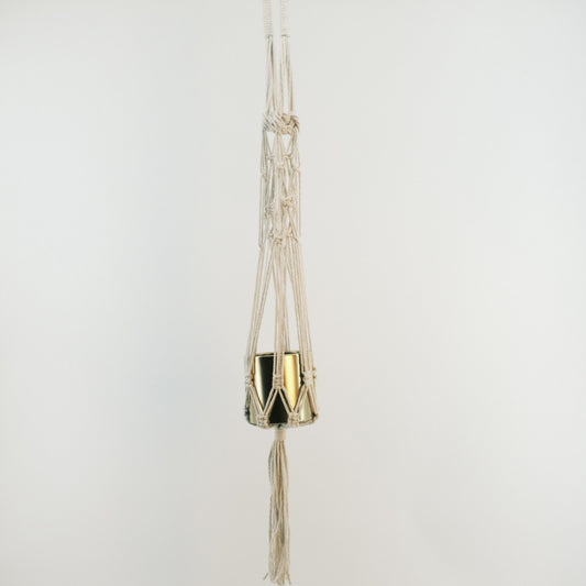 Macrame Garden Hanging Decor Flower Holder 2320058