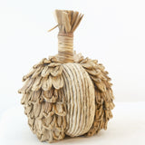 Natural seagrass pumpkin: Autumn Harvest Festival pumpkin eco-friendly decoration