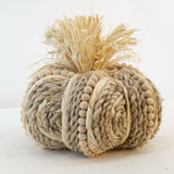 Natural seagrass pumpkin: Autumn Harvest Festival pumpkin eco-friendly decoration