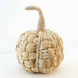 Natural seagrass pumpkin: Autumn Harvest Festival pumpkin eco-friendly decoration