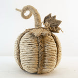 Natural seagrass pumpkin: Autumn Harvest Festival pumpkin eco-friendly decoration