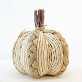 Natural seagrass pumpkin: Autumn Harvest Festival pumpkin eco-friendly decoration