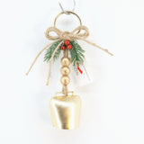 Christmas bell: Unique design of exquisite Christmas Jingle metal bell decorations