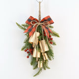 Christmas bell: Unique design of exquisite Christmas Jingle metal bell decorations