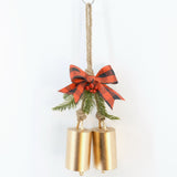 Christmas bell: Unique design of exquisite Christmas Jingle metal bell decorations
