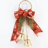 Christmas bell: Unique design of exquisite Christmas Jingle metal bell decorations
