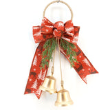 Christmas bell: Unique design of exquisite Christmas Jingle metal bell decorations