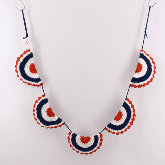 Crochet Patriotic Flag Independance Day CE20001