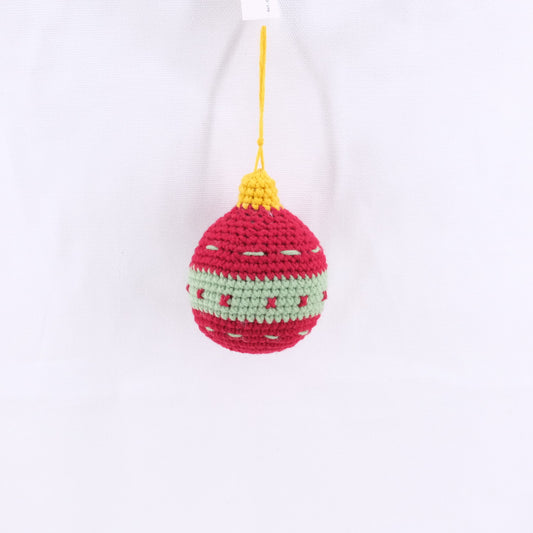 Crochet Chrismas Baubles DIY Kit Pattern CE20058