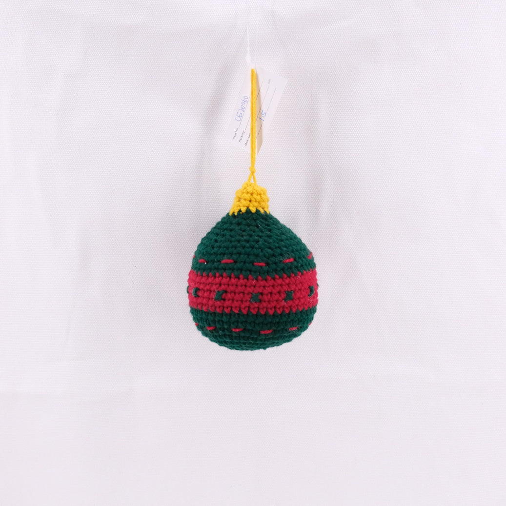 Crochet Chrismas Baubles DIY Kit Pattern CE20058
