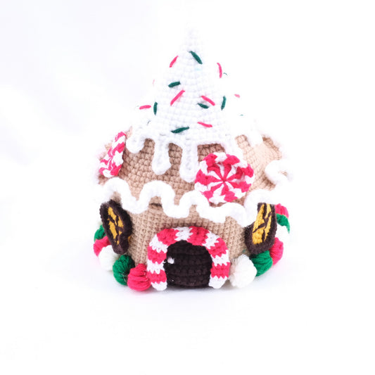 Crochet Gingerbread House Home Decoration Amazing Design CE20077