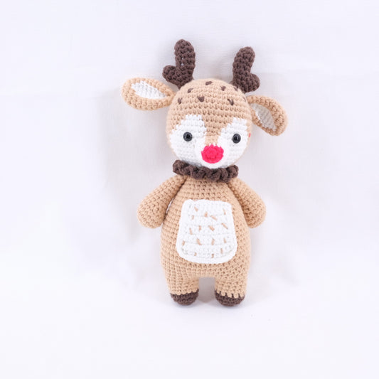 Crochet Reindeer Christmas Ornament CE20079
